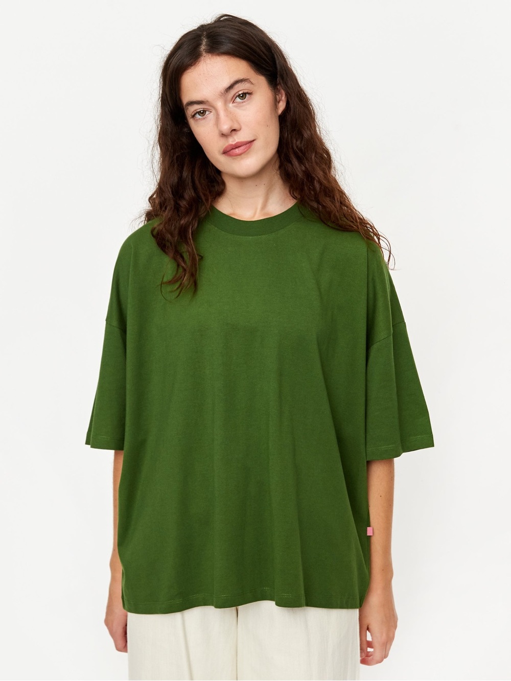 KOWTOW Oversized Boxy Shortsleeve T-Shirt - Grass
